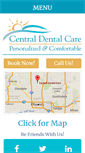 Mobile Screenshot of centraldentalcare.com